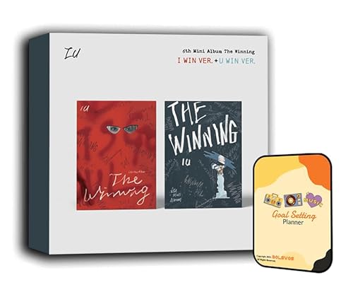 IU Album - The Winning I win VER. + U win VER. 2 ver. Full Album Set+Pre Order Benefits+BolsVos Exclusive K-POP Giveaways Package von DREAMUS