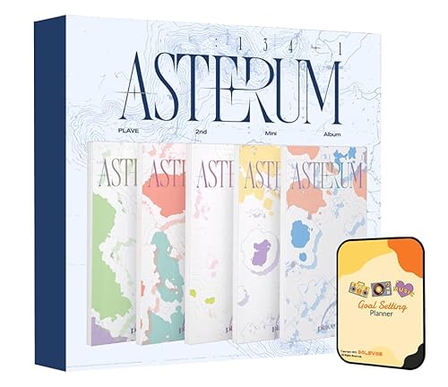 PLAVE Album - ASTERUM : 134-1 Random ver.+Pre Order Benefits+BolsVos Exclusive K-POP Giveaways Package von DREAMUS