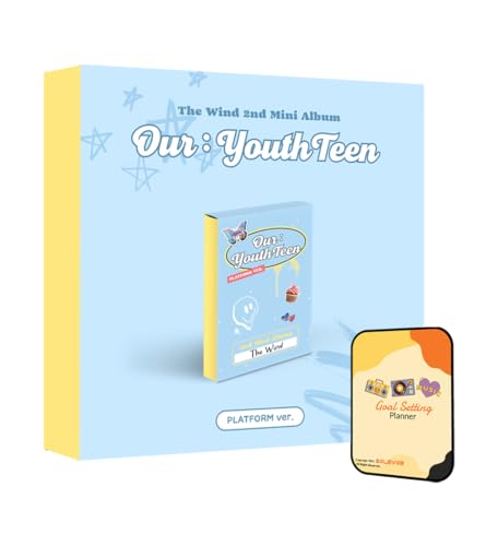 The Wind Our: YouthTeen Album [PLATFORM ver. ]+Pre Order Benefits+BolsVos Exclusive K-POP Inspired Digital Merches von DREAMUS