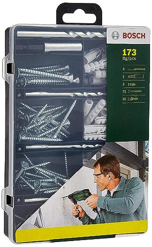 Dremel Bosch 2607019511 Komplettset für Befestigung, 173 Stück, 4 Bits Dremel Bosch 2607019511 Komplettset für Befestigung, 173 Stück, 4 Bits von DREMEL