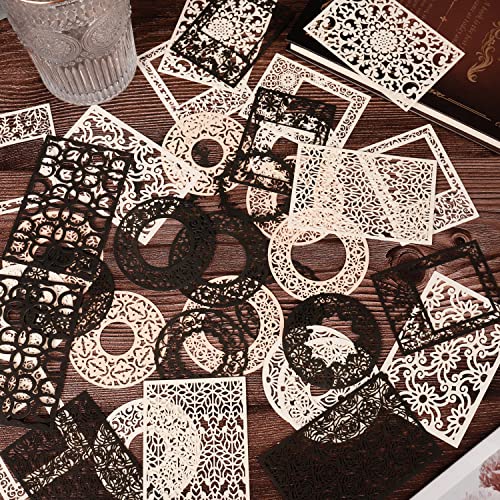 DREMISI 40 Stück Vintage Scrapbooking Supplies Spitze Scrapbook Papier Scrapbook Ausschnitte Hohlrahmen Ausschnitt Dekoratives Papier Junk Journaling Supplies Ästhetische Schreibwaren Bastelbedarf DREMISI 40 Stück Vintage Scrapbooking Supplies Spitze Scrapbook Papier Scrapbook Ausschnitte Hohlrahmen Ausschnitt Dekoratives Papier Junk Journaling Supplies Ästhetische Schreibwaren Bastelbedarf von DREMISI