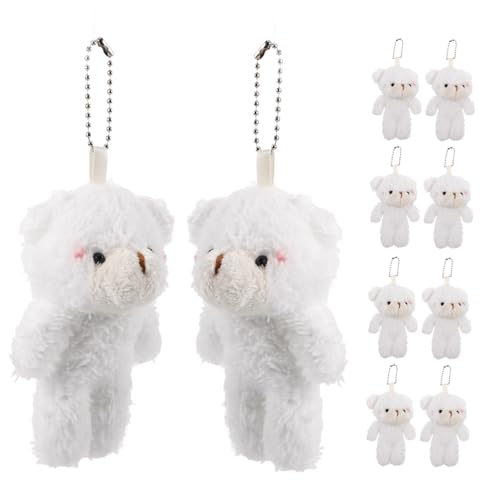 DRESSOOS 10 Stück Mini-bär-Spielzeug, Kleine Bären-Puppe, Weiche Plüschtiere Für Schlüsselanhänger, DIY-Handwerk, Kleine Bären Für Babyparty, Geburtstag, Party-gefälligkeiten DRESSOOS 10 Stück Mini-bär-Spielzeug, Kleine Bären-Puppe, Weiche Plüschtiere Für Schlüsselanhänger, DIY-Handwerk, Kleine Bären Für Babyparty, Geburtstag, Party-gefälligkeiten von DRESSOOS