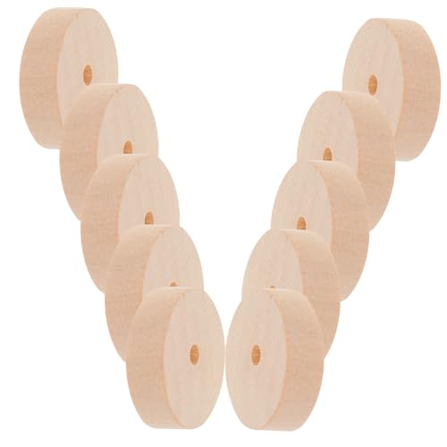 DRESSOOS 10 Stück Radspielzeug Zubehör, Kleine Holzräder, Miniatur Holzautoräder, Holzräder, Spielzeug Holzräder Zum Basteln, Holzräder, Kunsthandwerkszubehör, Kunsthandwerksbedarf, DRESSOOS 10 Stück Radspielzeug Zubehör, Kleine Holzräder, Miniatur Holzautoräder, Holzräder, Spielzeug Holzräder Zum Basteln, Holzräder, Kunsthandwerkszubehör, Kunsthandwerksbedarf, von DRESSOOS