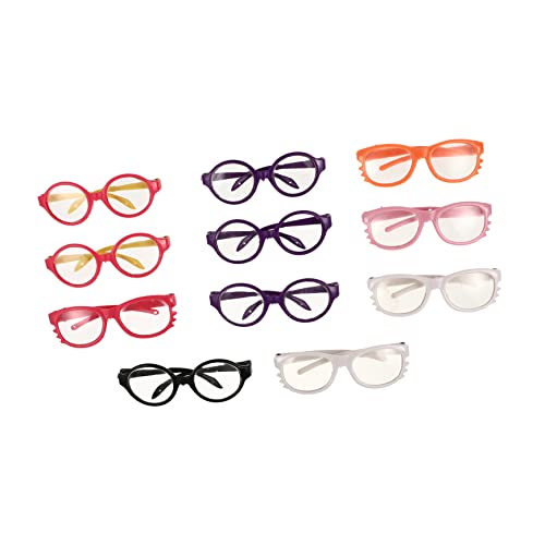 DRESSOOS Bezauberndes Puppen-Ankleidespielzeug 11-TLG. Puppenbrille aus Kunststoff sensorische Entwicklung Anziehzubehör für Kinder DRESSOOS Bezauberndes Puppen-Ankleidespielzeug 11-TLG. Puppenbrille aus Kunststoff sensorische Entwicklung Anziehzubehör für Kinder von DRESSOOS