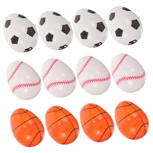 DRESSOOS 12 Stück Osterei Spielzeug Süßigkeitenbehälter, Süßigkeiten Eier, Ornament, Ostereier Boxen, Eiförmige Geschenkboxen, Süßigkeiten Aufbewahrungseier, Festival Süßigkeiten Etui, DRESSOOS 12 Stück Osterei Spielzeug Süßigkeitenbehälter, Süßigkeiten Eier, Ornament, Ostereier Boxen, Eiförmige Geschenkboxen, Süßigkeiten Aufbewahrungseier, Festival Süßigkeiten Etui, von DRESSOOS