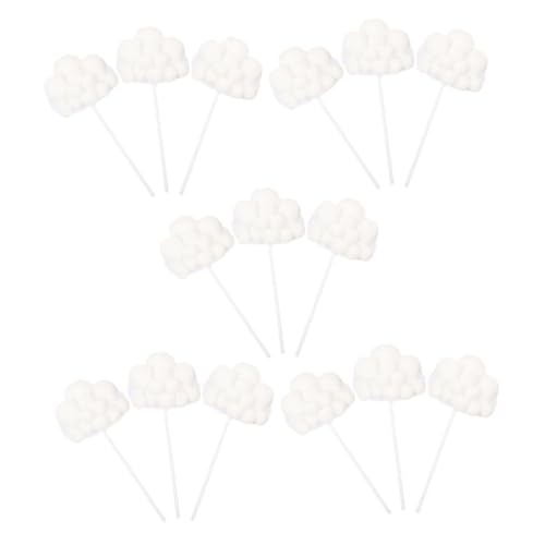 DRESSOOS 15 Stück Geburtstagstortendekoration, Kuchendekorationen Für Geburtstagsdessert Ornamente, Kuchenwolken Topper, Cupcake Topper Für Party Kuchendekorationen, Party Kuchendekor, DRESSOOS 15 Stück Geburtstagstortendekoration, Kuchendekorationen Für Geburtstagsdessert Ornamente, Kuchenwolken Topper, Cupcake Topper Für Party Kuchendekorationen, Party Kuchendekor, von DRESSOOS