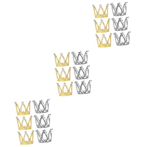 DRESSOOS 18 Stück Kronen Kuchendekoration, Kronen Kuchenornament, Kronen Kuchendekoration, Kuchenkronen Topper, Kuchenkrone, Tiara, Dekorative Kuchenkrone, Tiara, Kuchenornament, DRESSOOS 18 Stück Kronen Kuchendekoration, Kronen Kuchenornament, Kronen Kuchendekoration, Kuchenkronen Topper, Kuchenkrone, Tiara, Dekorative Kuchenkrone, Tiara, Kuchenornament, von DRESSOOS