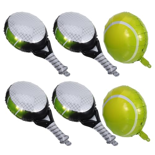 DRESSOOS 1Satz Ballons aus Aluminiumfolie Dekoration für Tennis Mottopartys Geburtstagsfeiern und Sportliche Events Leicht Aufzuhängen DRESSOOS 1Satz Ballons aus Aluminiumfolie Dekoration für Tennis Mottopartys Geburtstagsfeiern und Sportliche Events Leicht Aufzuhängen von DRESSOOS