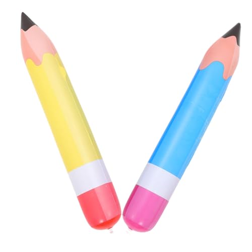 DRESSOOS 2 Stück Aufblasbare Bleistift Luftballons Riesige Dekoration für Schulanfang Klassenzimmer und Partys Farben und Einfach zu Verwenden Verschiedene Anlässe DRESSOOS 2 Stück Aufblasbare Bleistift Luftballons Riesige Dekoration für Schulanfang Klassenzimmer und Partys Farben und Einfach zu Verwenden Verschiedene Anlässe von DRESSOOS