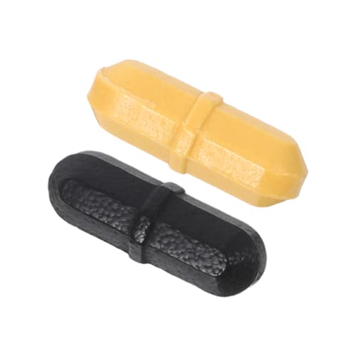 DRESSOOS 2 Stück Teiliges Labor Magnetrührstab aus Ptfe Chemikalienbeständig Stabiler Magnetismus für Hochviskose Flüssigkeiten Leicht zu Reinigen für Labor und DIY von DRESSOOS