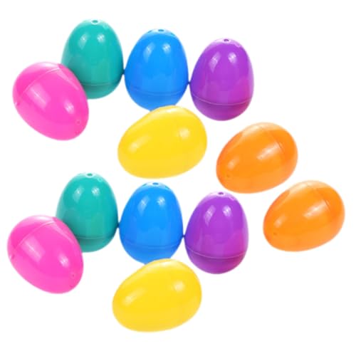 DRESSOOS 20 Stück Osterei Spielzeug, Befüllbare Ostereier, Osterparty Geschenkartikel, Befüllbare Ostereier Aus Kunststoff, Leere Ostereier Aus Kunststoff, Eiförmige Geschenkboxen, DRESSOOS 20 Stück Osterei Spielzeug, Befüllbare Ostereier, Osterparty Geschenkartikel, Befüllbare Ostereier Aus Kunststoff, Leere Ostereier Aus Kunststoff, Eiförmige Geschenkboxen, von DRESSOOS