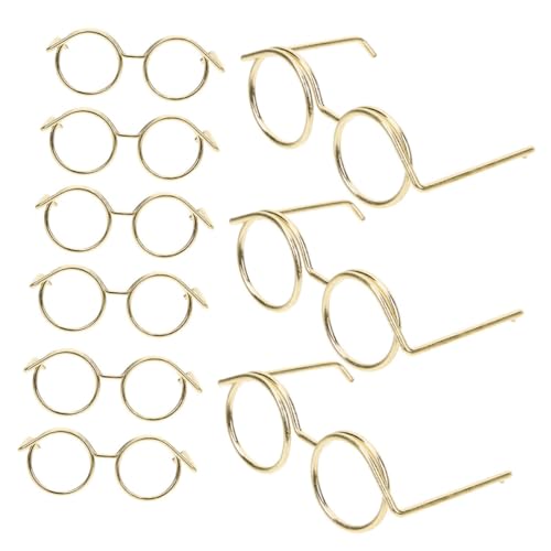 DRESSOOS 20St Mini-Brillengestell Puppenkleidung Neon Puppen Kleidung doll Accessories puppenaugen Sonnenbrille Puppe verkleiden Sich Brillen Brillengestell für Puppe Metall DRESSOOS 20St Mini-Brillengestell Puppenkleidung Neon Puppen Kleidung doll Accessories puppenaugen Sonnenbrille Puppe verkleiden Sich Brillen Brillengestell für Puppe Metall von DRESSOOS