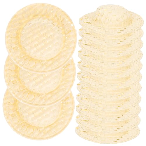 DRESSOOS 20Stücke Miniatur Puppenhüte Teiliges aus Papier Deko Accessoires für DIY Projekte und Puppen für Bastelideen und Partyzubehör Rustikales Design für Lebendige DRESSOOS 20Stücke Miniatur Puppenhüte Teiliges aus Papier Deko Accessoires für DIY Projekte und Puppen für Bastelideen und Partyzubehör Rustikales Design für Lebendige von DRESSOOS