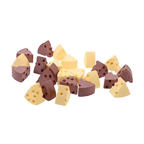 DRESSOOS 24stücke Teiliges Miniatur Käse-Dekorationen Für -haarclips Und Bastelprojekte Künstliche Käse-Accessoires Für Kreative Gestaltung DRESSOOS 24stücke Teiliges Miniatur Käse-Dekorationen Für -haarclips Und Bastelprojekte Künstliche Käse-Accessoires Für Kreative Gestaltung von DRESSOOS