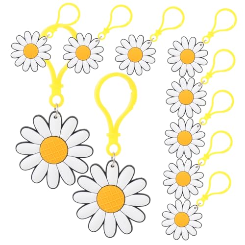 DRESSOOS 24 Stück Süße Gänseblümchen Schlüsselanhänger, Autotasche, Partygeschenk, Schlüsselanhänger, Dekoration, Gänseblümchen Partygeschenke, Schlüsselanhänger, Schlüsselanhänger, DRESSOOS 24 Stück Süße Gänseblümchen Schlüsselanhänger, Autotasche, Partygeschenk, Schlüsselanhänger, Dekoration, Gänseblümchen Partygeschenke, Schlüsselanhänger, Schlüsselanhänger, von DRESSOOS