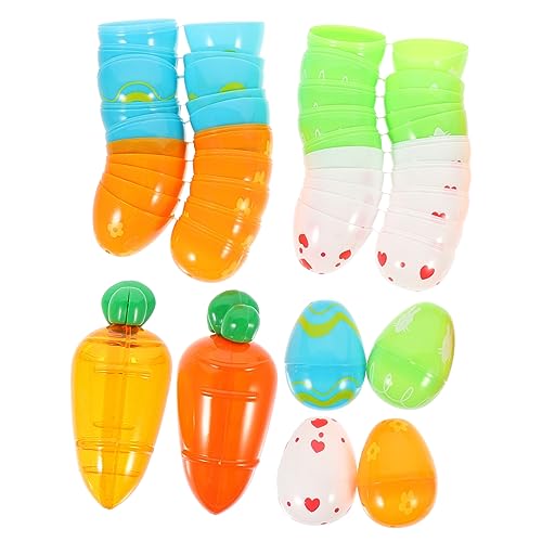 DRESSOOS 28 Stück Osterei Spielzeug, Ostereiförmige, Befüllbare Kugeln, Süßigkeiten Geschenkboxen, Osterparty Zubehör, Plastik Ostereier, Leere Ostereier, Osterparty , Ostereier DRESSOOS 28 Stück Osterei Spielzeug, Ostereiförmige, Befüllbare Kugeln, Süßigkeiten Geschenkboxen, Osterparty Zubehör, Plastik Ostereier, Leere Ostereier, Osterparty , Ostereier von DRESSOOS