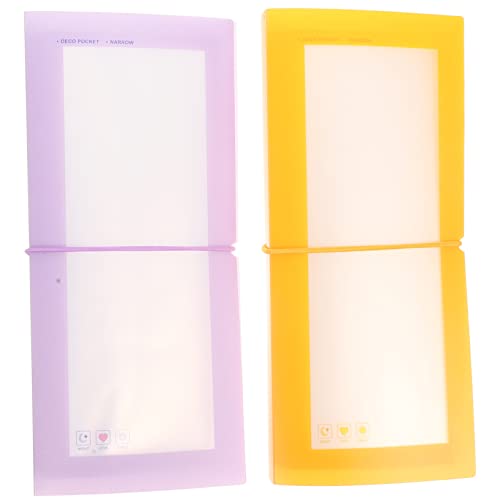DRESSOOS 2stücke Sticker Storage Album Große Kapazität Transparentes Design Für Sticker Memos Und Notizen Pastellfarben Praktischer Organizer Für Kreative Sammler DRESSOOS 2stücke Sticker Storage Album Große Kapazität Transparentes Design Für Sticker Memos Und Notizen Pastellfarben Praktischer Organizer Für Kreative Sammler von DRESSOOS