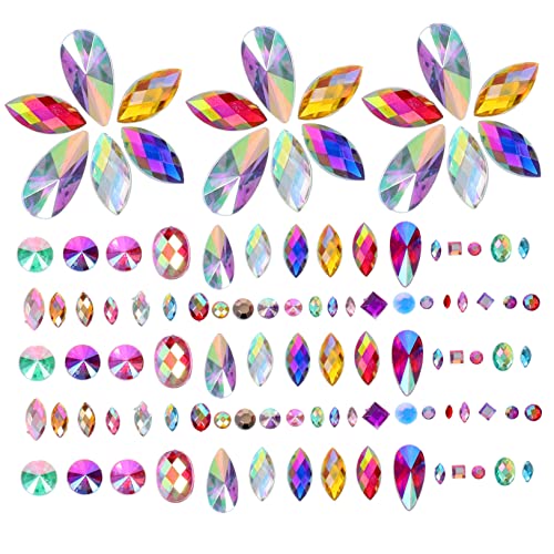 DRESSOOS 300 Stück Acryl Flachdiamanten Für Nagelkunst, DIY Zubehör, Basteln, DIY Strass Nagelkunst Ornamente, Maniküre Dekore, Nagelzubehör, Smartphone Hüllen Ornamente, Nagelkunst DRESSOOS 300 Stück Acryl Flachdiamanten Für Nagelkunst, DIY Zubehör, Basteln, DIY Strass Nagelkunst Ornamente, Maniküre Dekore, Nagelzubehör, Smartphone Hüllen Ornamente, Nagelkunst von DRESSOOS