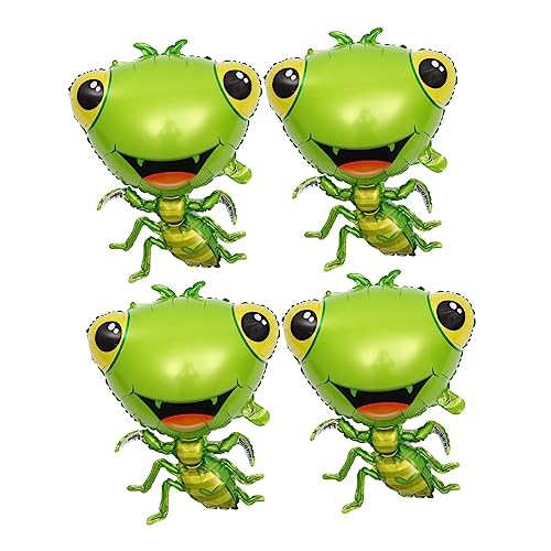 DRESSOOS Elegante Insekten-aluminiumballons 4 Stück – Ideal Für Partys Dekorationen Zuhause von DRESSOOS