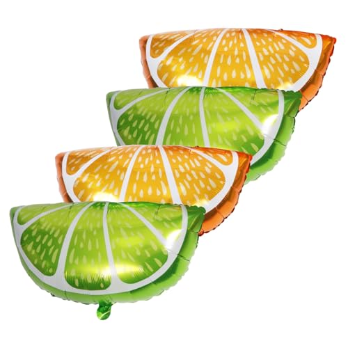 DRESSOOS 4 Stück Zitronen-orangen-ballon Fruchtballons-dekor Ballons Dekor Fruchtballons Aus Folie Erdbeerballons Zitronenballons Kinder Dekor Fruchtparty Colorful Ballon Aus Aluminiumfolie DRESSOOS 4 Stück Zitronen-orangen-ballon Fruchtballons-dekor Ballons Dekor Fruchtballons Aus Folie Erdbeerballons Zitronenballons Kinder Dekor Fruchtparty Colorful Ballon Aus Aluminiumfolie von DRESSOOS