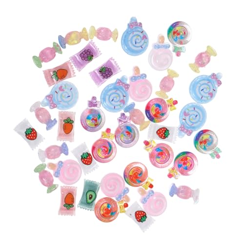 DRESSOOS 40 Stück Cartoon Nagelschmuck aus Harz Niedliche Süßigkeiten Nail Charms für Kreative Nageldesigns für Gelnägel und Nägel DRESSOOS 40 Stück Cartoon Nagelschmuck aus Harz Niedliche Süßigkeiten Nail Charms für Kreative Nageldesigns für Gelnägel und Nägel von DRESSOOS
