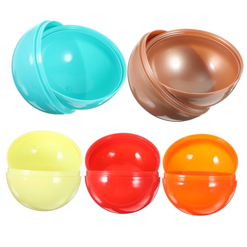 DRESSOOS 5 Stück Offene Ballkapseln Für Verkaufsautomaten, Spielzeug, Leere Plastikballkapseln Für Verkaufsautomaten, Lustige Befüllbare Bälle, Multifunktionaler Leerer Ball, Plastikball DRESSOOS 5 Stück Offene Ballkapseln Für Verkaufsautomaten, Spielzeug, Leere Plastikballkapseln Für Verkaufsautomaten, Lustige Befüllbare Bälle, Multifunktionaler Leerer Ball, Plastikball von DRESSOOS