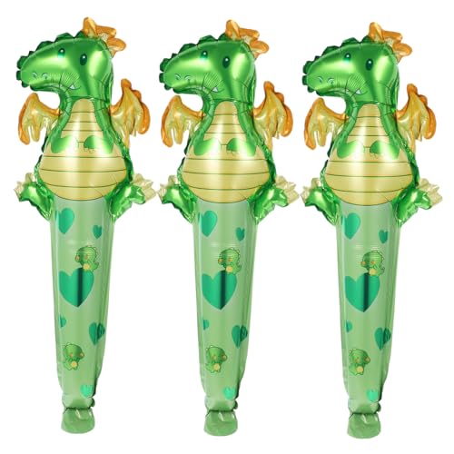 DRESSOOS 50 Stück Dinosaurier Partyballons, Dekorative Dinosaurierballons, Tierstab Folienballon, Tierballons, Handheld Dinosaurier Folienballons, Partyzubehör, Dinosaurierstab Ballon DRESSOOS 50 Stück Dinosaurier Partyballons, Dekorative Dinosaurierballons, Tierstab Folienballon, Tierballons, Handheld Dinosaurier Folienballons, Partyzubehör, Dinosaurierstab Ballon von DRESSOOS