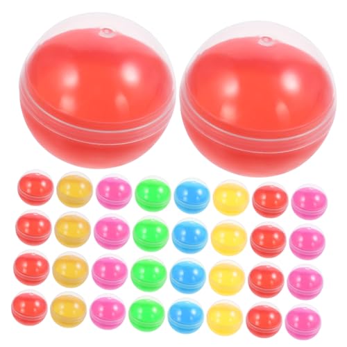 DRESSOOS 50 Stück Runder Bonbonspender Aus Kunststoff Zum Befüllen Für Kaugummiautomaten Bingo-spiel Osterfüller Partygeschenke Robust Und Einfach Zu Verwenden DRESSOOS 50 Stück Runder Bonbonspender Aus Kunststoff Zum Befüllen Für Kaugummiautomaten Bingo-spiel Osterfüller Partygeschenke Robust Und Einfach Zu Verwenden von DRESSOOS