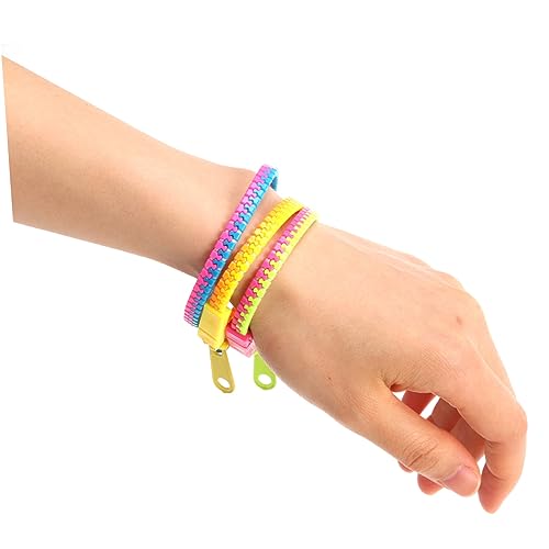 DRESSOOS 50 Stück Reißverschlussarmband für friendship bracelet plastikenten + Raupen-Kugelspielzeug Reißverschlussarmbänder für Freundschaftsarmband mit Reißverschluss DRESSOOS 50 Stück Reißverschlussarmband für friendship bracelet plastikenten + Raupen-Kugelspielzeug Reißverschlussarmbänder für Freundschaftsarmband mit Reißverschluss von DRESSOOS