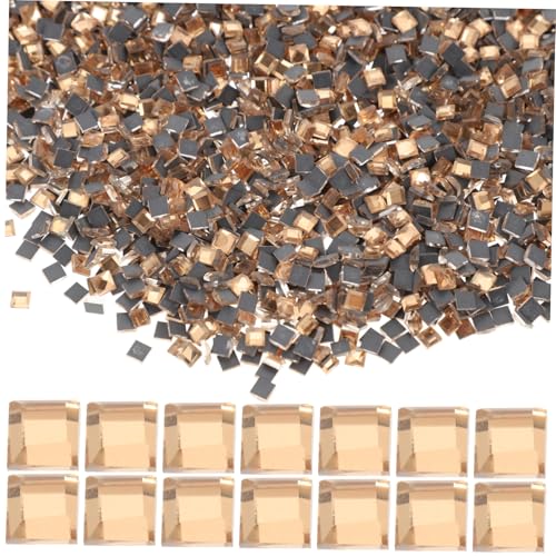 DRESSOOS 5000 Stück Glas Mini Mosaik Nageldekor, Mosaik Nagel Ornamente, Nagelkunst Anhänger, DIY Maniküre Anhänger, Nagelanhänger, Mini Mosaikfliesen, Nagelzubehör, Mosaik Bastelmaterial, von DRESSOOS