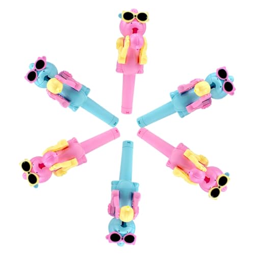 DRESSOOS 6 Stück Lollipop Roboter, Lollipop Halter, Spielzeug Für Party, Lollipop Aufbewahrungsspielzeug, Neuartiges Spielzeug, Schöner Lollipop Halter, Lollipop Halter, Lustiger Lollipop von DRESSOOS