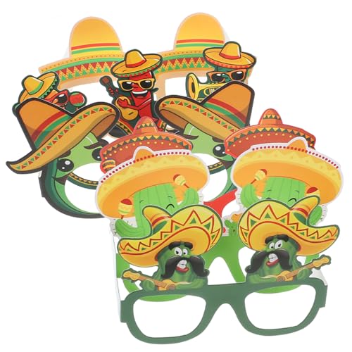 DRESSOOS 6stücke Papierbrillen Für Mexikanische Fiesta-party Lustige Foto-requisiten Mit Buntem Design Für Und Feiern DRESSOOS 6stücke Papierbrillen Für Mexikanische Fiesta-party Lustige Foto-requisiten Mit Buntem Design Für Und Feiern von DRESSOOS