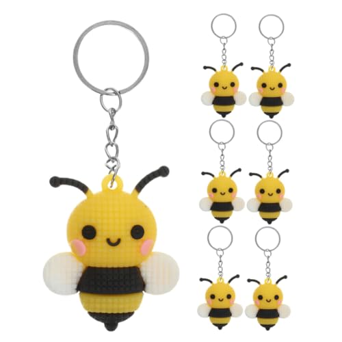 DRESSOOS 7 Teiliges Set Schlüsselanhänger Anhänger, Taschenanhänger Für Handtaschen, Bienenanhänger, Geldbörsenanhänger, Schlüsselanhänger, Tieranhänger, Schlüsselanhänger, Bienen DRESSOOS 7 Teiliges Set Schlüsselanhänger Anhänger, Taschenanhänger Für Handtaschen, Bienenanhänger, Geldbörsenanhänger, Schlüsselanhänger, Tieranhänger, Schlüsselanhänger, Bienen von DRESSOOS
