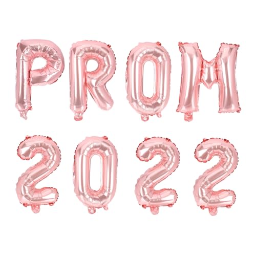 DRESSOOS 8 Stück Teiliges Ballon Abschlussfeier Roségoldene Folienballons Langlebig und Leicht für Innen Außendekoration Kreative Party-accessoires für Abschluss Prom-feiern DRESSOOS 8 Stück Teiliges Ballon Abschlussfeier Roségoldene Folienballons Langlebig und Leicht für Innen Außendekoration Kreative Party-accessoires für Abschluss Prom-feiern von DRESSOOS
