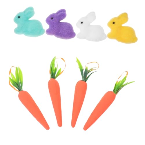 DRESSOOS 8St Osterhase Wurf Hasen Plüsch Bunny Cute Decor Easter Decoration Garten Decoration schwimmblase Ostern hängende Karotte kreatives Kaninchenhandwerk Schaum DRESSOOS 8St Osterhase Wurf Hasen Plüsch Bunny Cute Decor Easter Decoration Garten Decoration schwimmblase Ostern hängende Karotte kreatives Kaninchenhandwerk Schaum von DRESSOOS