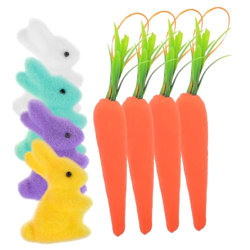 DRESSOOS 8st Osterhase Plüsch Kaninchen Osterversorgung Zubehör Für Die Osterparty Haushasen-Ornamente Karottendekore Zu Ostern Auto Kleine Hasenfiguren Osterparty Gefallen Schaum DRESSOOS 8st Osterhase Plüsch Kaninchen Osterversorgung Zubehör Für Die Osterparty Haushasen-Ornamente Karottendekore Zu Ostern Auto Kleine Hasenfiguren Osterparty Gefallen Schaum von DRESSOOS
