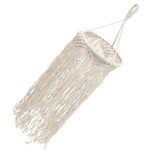 DRESSOOS Boho Lampenschirm Hotel Lampenschirme Innenlichtbezug Weblampenschirm Zarter Lampenschirm Lampenzubehör Gewebte Deckenlichtbezüge Gewebte Lampendekor Lampenschirme Haushalt von DRESSOOS