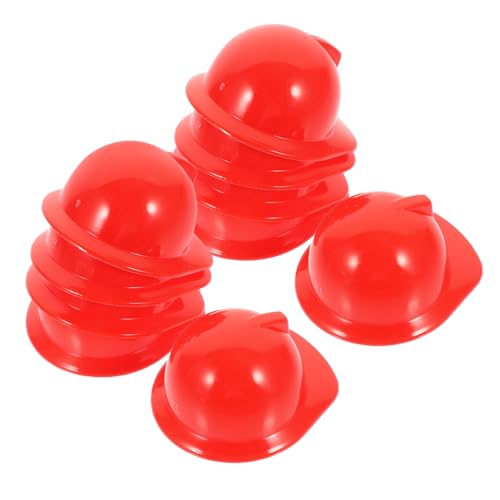 DRESSOOS Einzigartige Miniatur-sicherheitshelme 20er-Pack Kunststoff-mini-helme Für Jungen Und Mädchen Haustiere Und Kuchendekoration Rot DRESSOOS Einzigartige Miniatur-sicherheitshelme 20er-Pack Kunststoff-mini-helme Für Jungen Und Mädchen Haustiere Und Kuchendekoration Rot von DRESSOOS