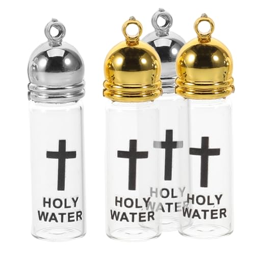 DRESSOOS Glasflaschen Für Heiliges Wasser Nachfüllbare Religiö Flaschen Für Taufen Und Kirchenzeremonien Ideal Für Religiö Veranstaltungen Und von DRESSOOS