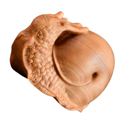 DRESSOOS Holzschneckendekoration schwere Stangenhalterung handgemachte Schnecken Handgefertigte Deko Kreative Tischdeko Tierkunstdekor Schnecken-Desktop-Ornament hölzern Light Brown DRESSOOS Holzschneckendekoration schwere Stangenhalterung handgemachte Schnecken Handgefertigte Deko Kreative Tischdeko Tierkunstdekor Schnecken-Desktop-Ornament hölzern Light Brown von DRESSOOS