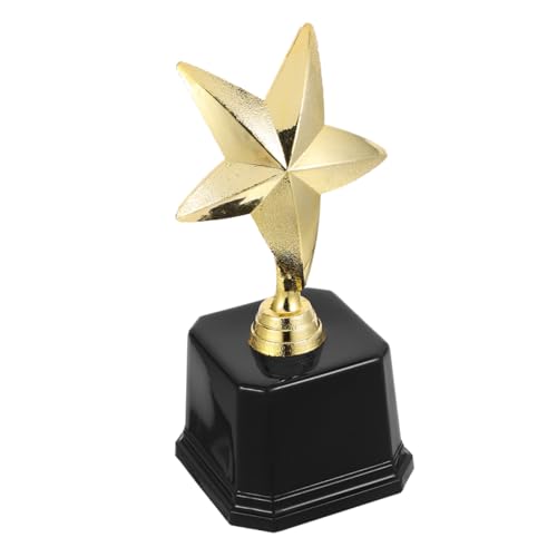 DRESSOOS Kindertrophäe Spielzeug Party Award Trophäe Wettkampftrophäe Für Party Belohnung Plastiktrophäen Siegertrophäe Wettbewerb Plastiktrophäen Feier Wettkampftrophäe Sterntrophäe von DRESSOOS