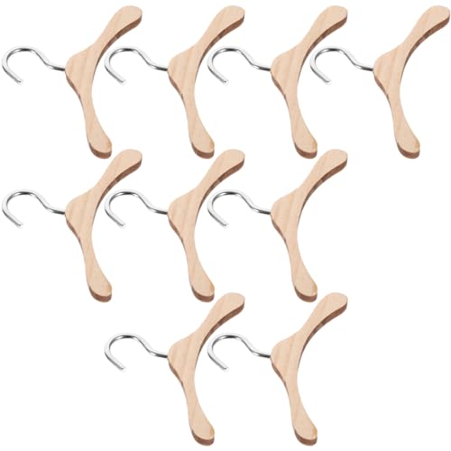 DRESSOOS Praktische 6cm Mini Holz Kleiderbügel Set Puppen Kleiderbügel Puppe Kleidung Kleiderbügel Für Puppe DRESSOOS Praktische 6cm Mini Holz Kleiderbügel Set Puppen Kleiderbügel Puppe Kleidung Kleiderbügel Für Puppe von DRESSOOS