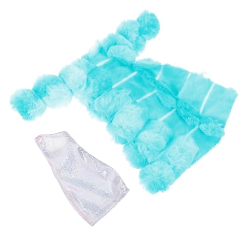 DRESSOOS Puppenkleidung Für Kleine Puppen Inklusive Puppenkleidungsmantel Kleidung Für Puppen Und Puppenoutfits Wiederverwendbares Outfit Als Puppenzubehör von DRESSOOS
