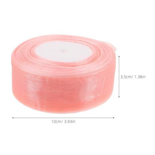 DRESSOOS Transparente Organza Geschenkband Yards Durchscheinendes Chiffonband für DIY Schleifen Geschenkverpackung Partydeko und Bastelarbeiten DRESSOOS Transparente Organza Geschenkband Yards Durchscheinendes Chiffonband für DIY Schleifen Geschenkverpackung Partydeko und Bastelarbeiten von DRESSOOS