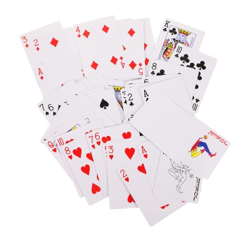 DRESSOOS Unfertige Pokerkarten Blanko 100% Spielkarten Großpackung Weißer Karton Für Wärmeübertragungsdruckprojekte DRESSOOS Unfertige Pokerkarten Blanko 100% Spielkarten Großpackung Weißer Karton Für Wärmeübertragungsdruckprojekte von DRESSOOS
