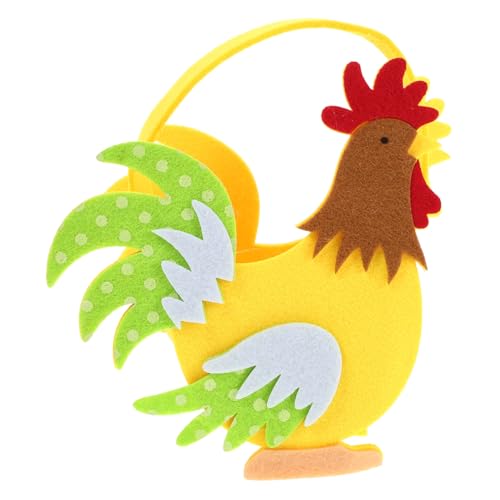 DRESSOOS Vlies Handkorb, Hühner Geburtstagsparty Zubehör, Hahn Ausflugstasche, Aufbewahrungskorb, Hühner Tragetasche, Kinderzimmer Aufbewahrung, Hühnertaschen, Aufbewahrung Für DRESSOOS Vlies Handkorb, Hühner Geburtstagsparty Zubehör, Hahn Ausflugstasche, Aufbewahrungskorb, Hühner Tragetasche, Kinderzimmer Aufbewahrung, Hühnertaschen, Aufbewahrung Für von DRESSOOS