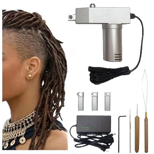 DRFGHK 6-10 mm Nadeln, Edelstahl, Handheld-Dreadlocks-Maschine, Häkel-Flechthaarherstellung für DIY Ihre eigenen Dreadlocks, Flechthaarverlängerungen, US-Stecker DRFGHK 6-10 mm Nadeln, Edelstahl, Handheld-Dreadlocks-Maschine, Häkel-Flechthaarherstellung für DIY Ihre eigenen Dreadlocks, Flechthaarverlängerungen, US-Stecker von DRFGHK
