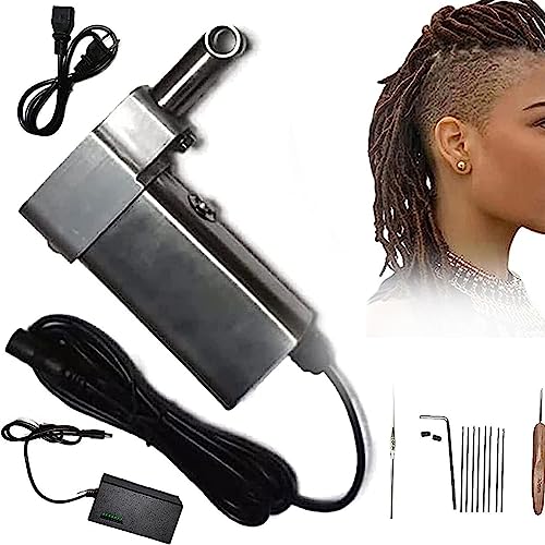 Dreadlock-Maker-Maschine, tragbarer Dreadlock-Maker mit 6–16 mm, elektrischer tragbarer Dreadlock-Maker aus Edelstahl, schnelle und einfache DIY-Dreadlocks zum Flechten von Haarverlängerungen, 10 mm Dreadlock-Maker-Maschine, tragbarer Dreadlock-Maker mit 6–16 mm, elektrischer tragbarer Dreadlock-Maker aus Edelstahl, schnelle und einfache DIY-Dreadlocks zum Flechten von Haarverlängerungen, 10 mm von DRFGHK