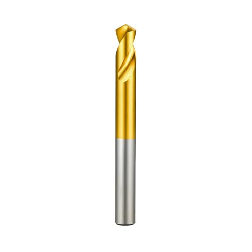 Titanbeschichteter 120° metrischer Positionierungsbohrer Hochpräzise Positionierungsbohrer Metall Schneidwerkzeug Drehmaschine Bohrer DRINYOUNG (120 Grad, 5 x 50 l Zinn) von DRINYOUNG