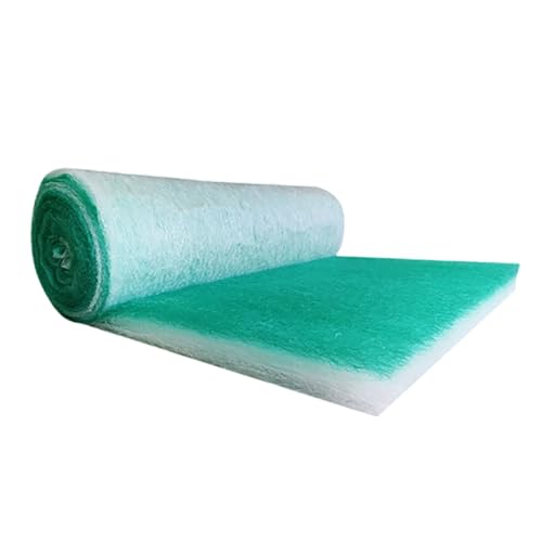 lackierkabinen filter, Booth Luft Filter Material, Lackierkabinen-Auspufffilter, Filterrollen für Lackierkabinen, Bodenfilter für Lackierkabinen(Size:2.62x65.6ft(0.8x20m),Color:Thickness: 80mm) von DRISSA
